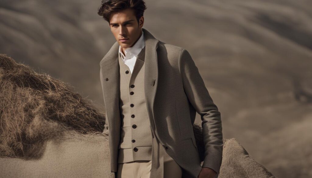 abbigliamento sostenibile uomo