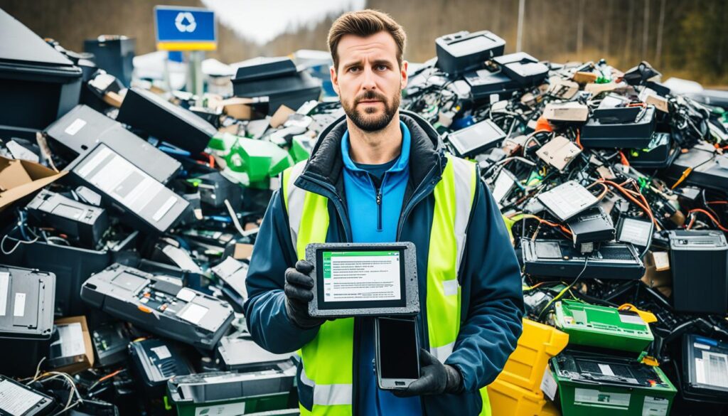 Smaltire rifiuti elettronici