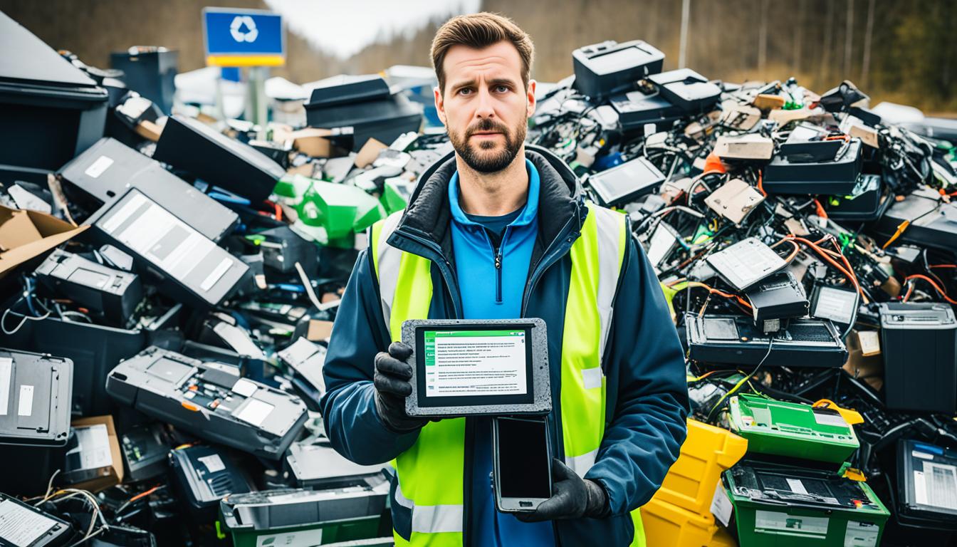 Smaltire rifiuti elettronici