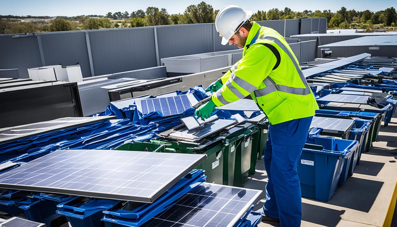 Riciclo pannelli solari