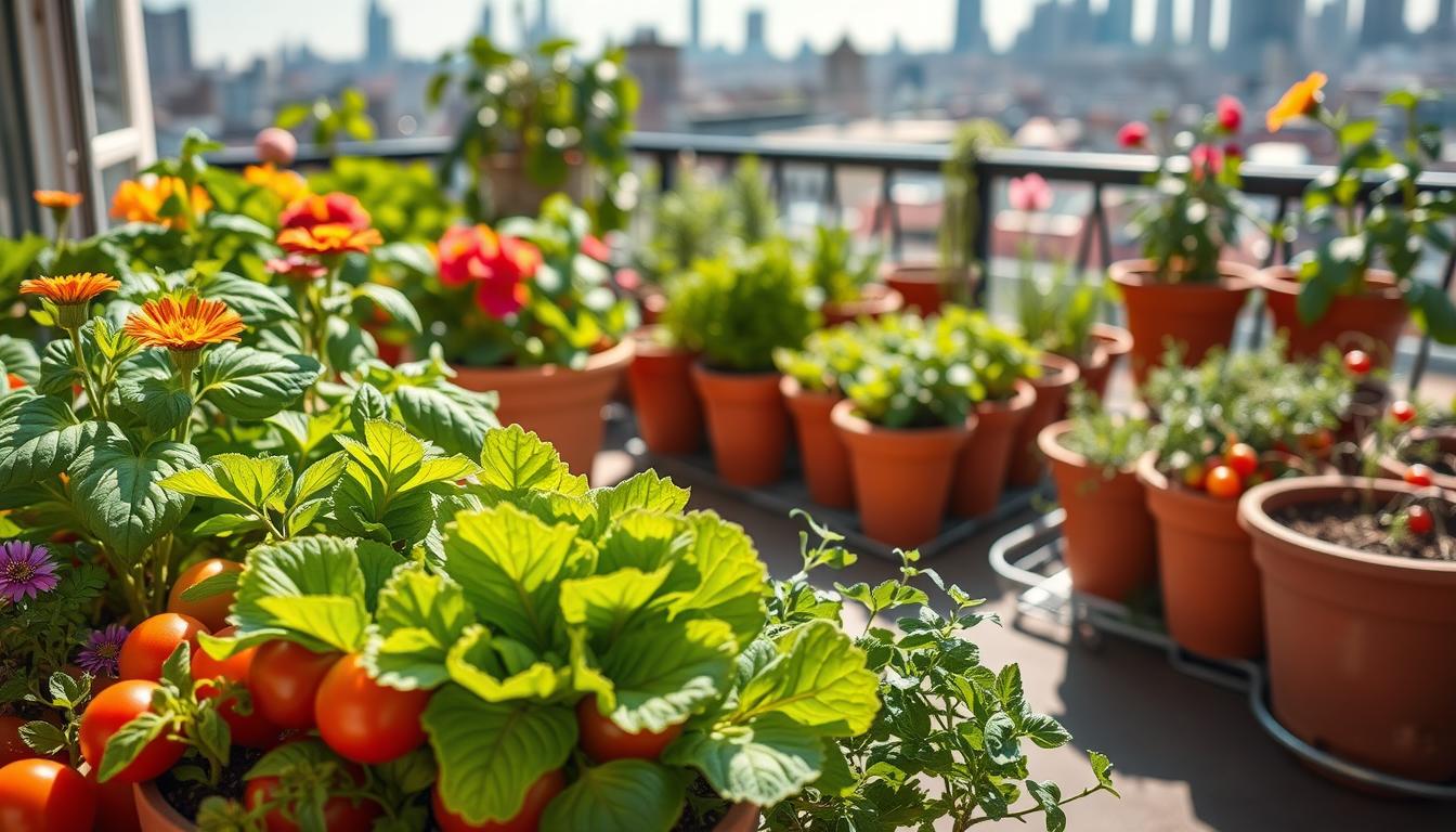 ortaggi biologici balcone