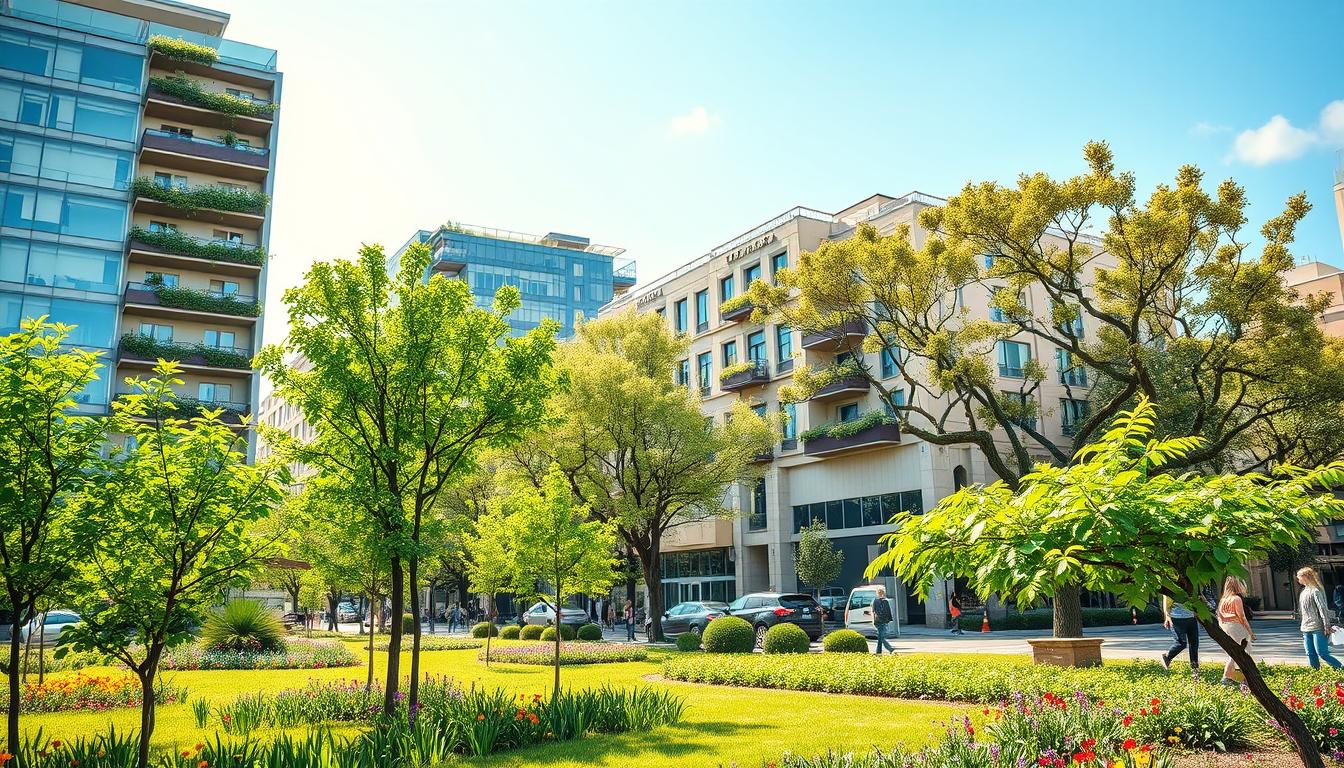 piantare alberi città