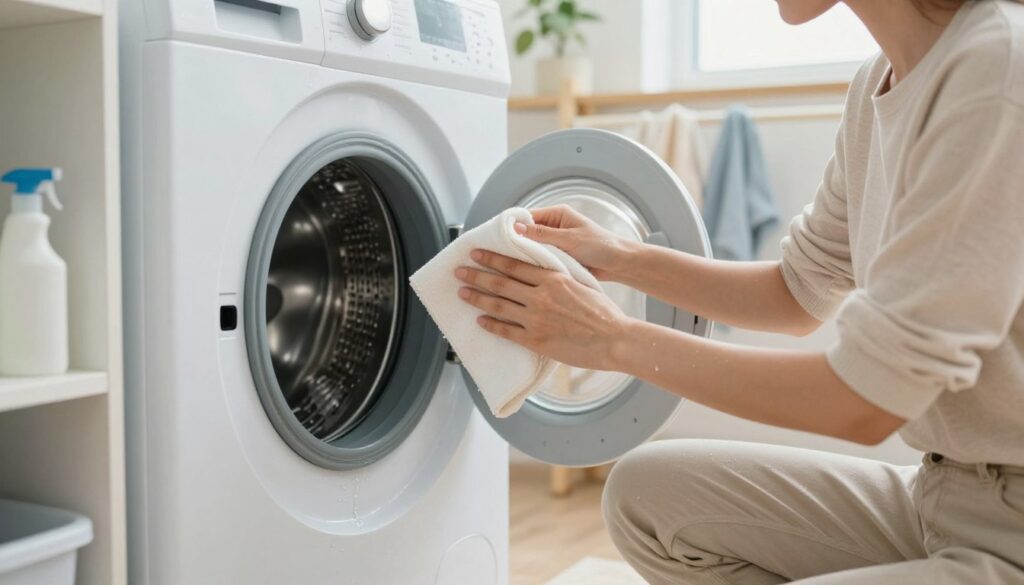 Pulizia guarnizioni e filtro lavatrice