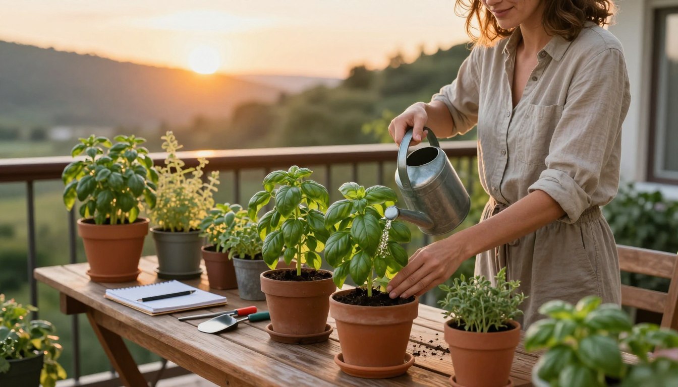Come coltivare basilico sul balcone e farlo durare tutta l’estate?