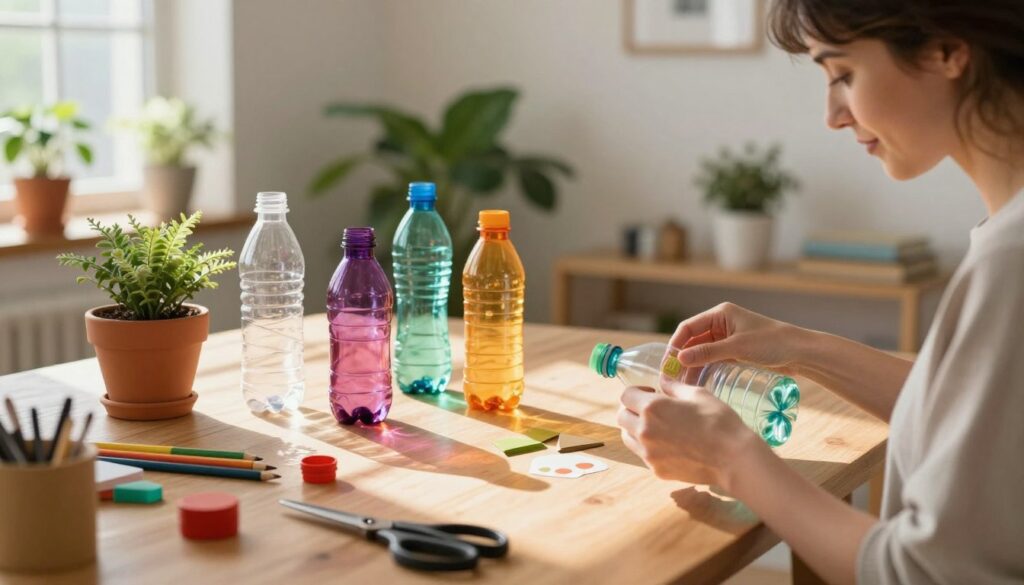 bottiglie plastica riciclo creativo