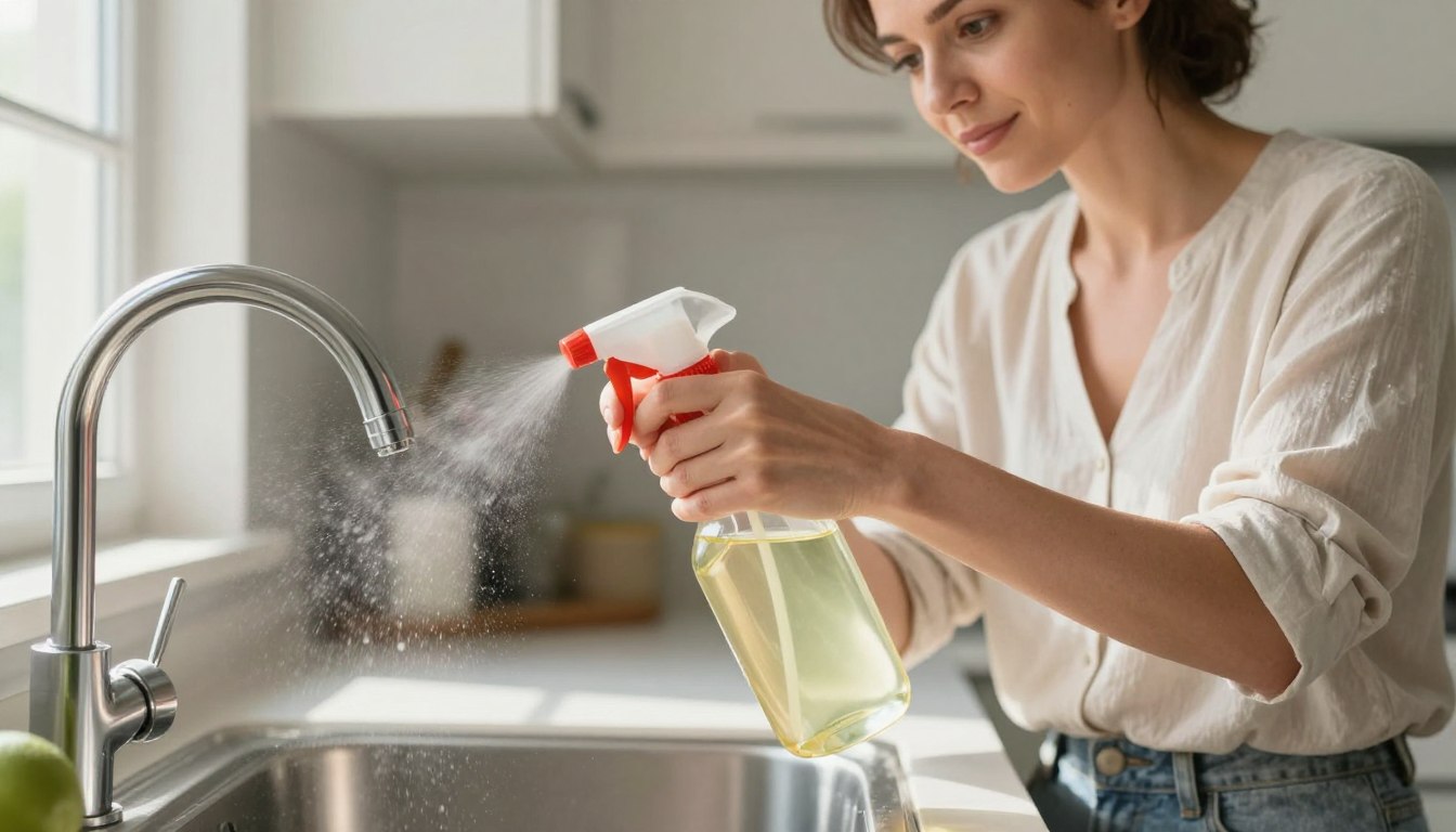 Come eliminare il calcare dai rubinetti senza prodotti chimici?