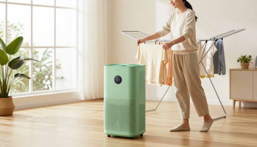 deumidificatore ventilatore asciugatura green