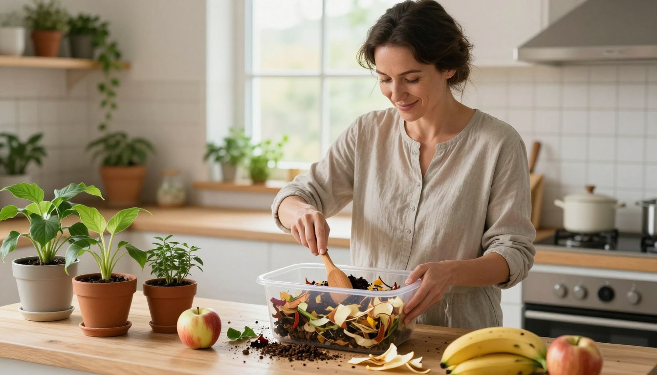 Come creare fertilizzante naturale con scarti di cucina?