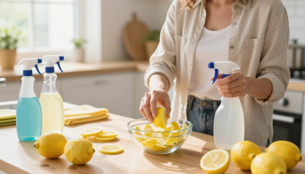 idee creative per la pulizia della casa con limone