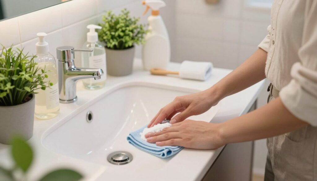 metodi pratici pulizia superfici bagno