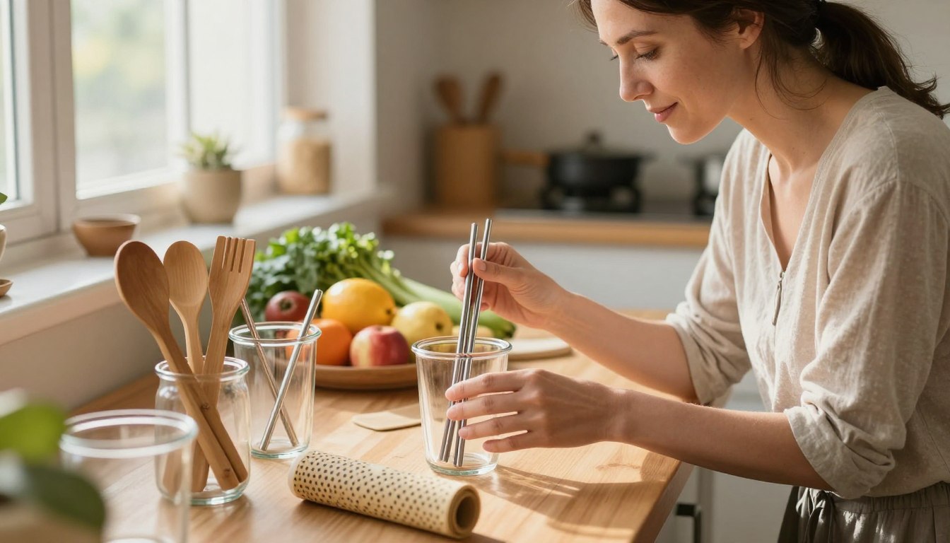 10 modi pratici per ridurre la plastica in cucina