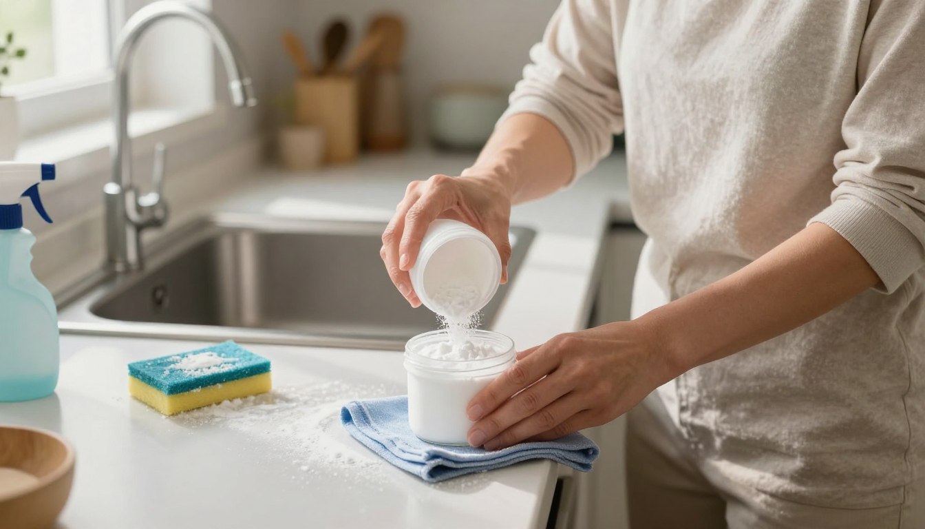 10 usi del bicarbonato che semplificano la pulizia domestica
