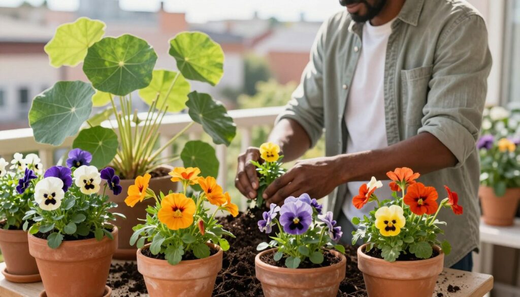 guida coltivazione fiori commestibili