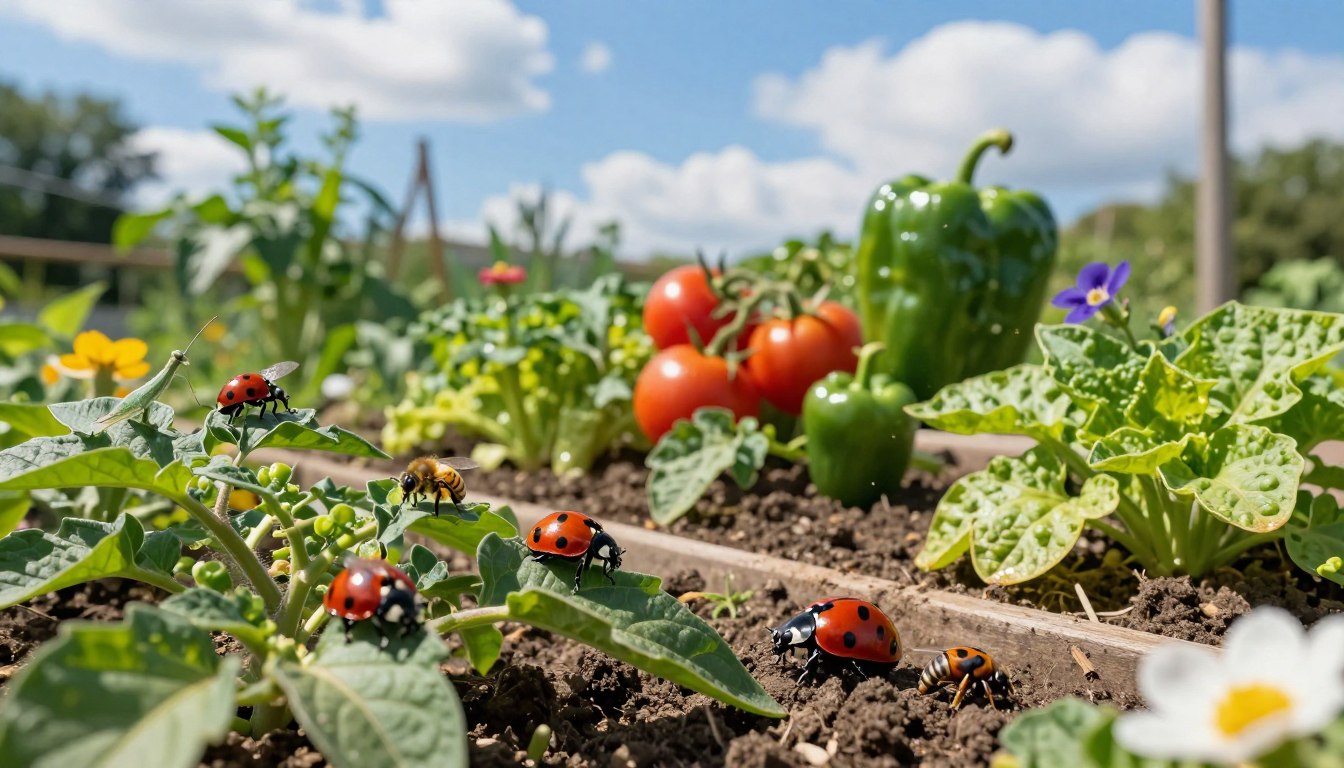 insetti utili orto lotta biologica