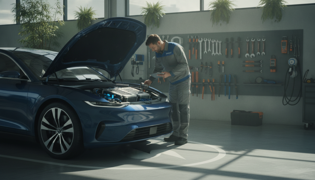 manutenzione auto elettrica