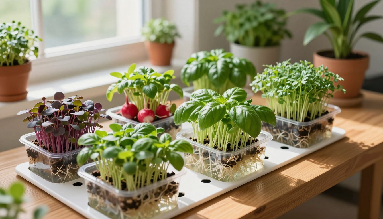 microgreen coltivazione casa
