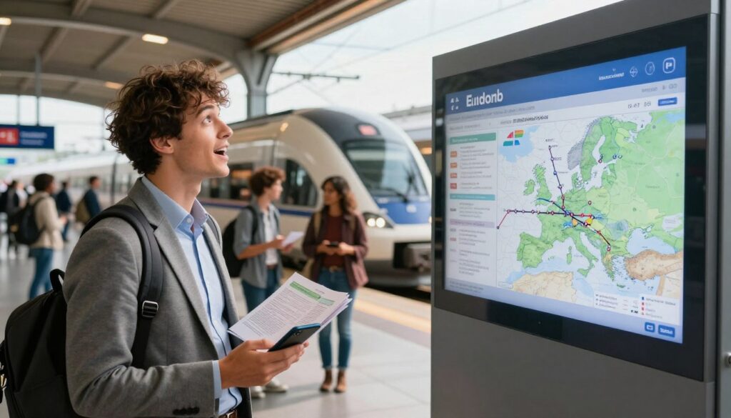 organizzare viaggio treno