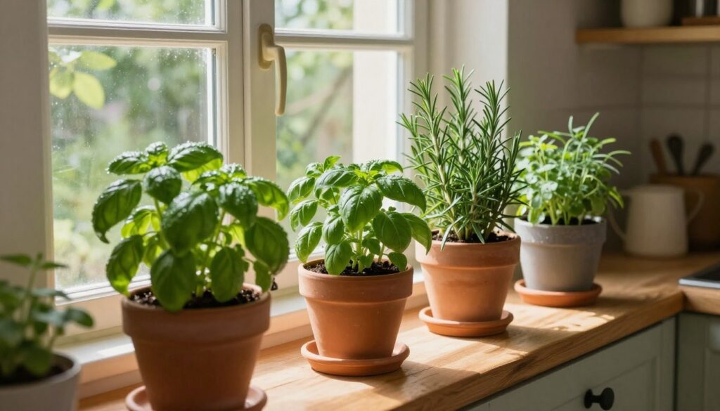 posizionamento ideale erbe aromatiche
